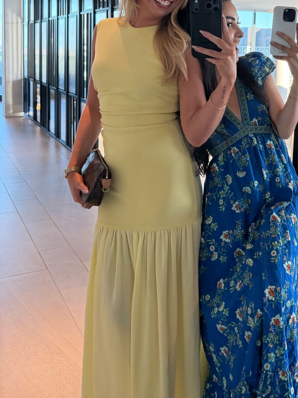 Womens Yellow Sleeveless Maxi Dress | Alexia Admor Caelen Drop Waist Butter Yell